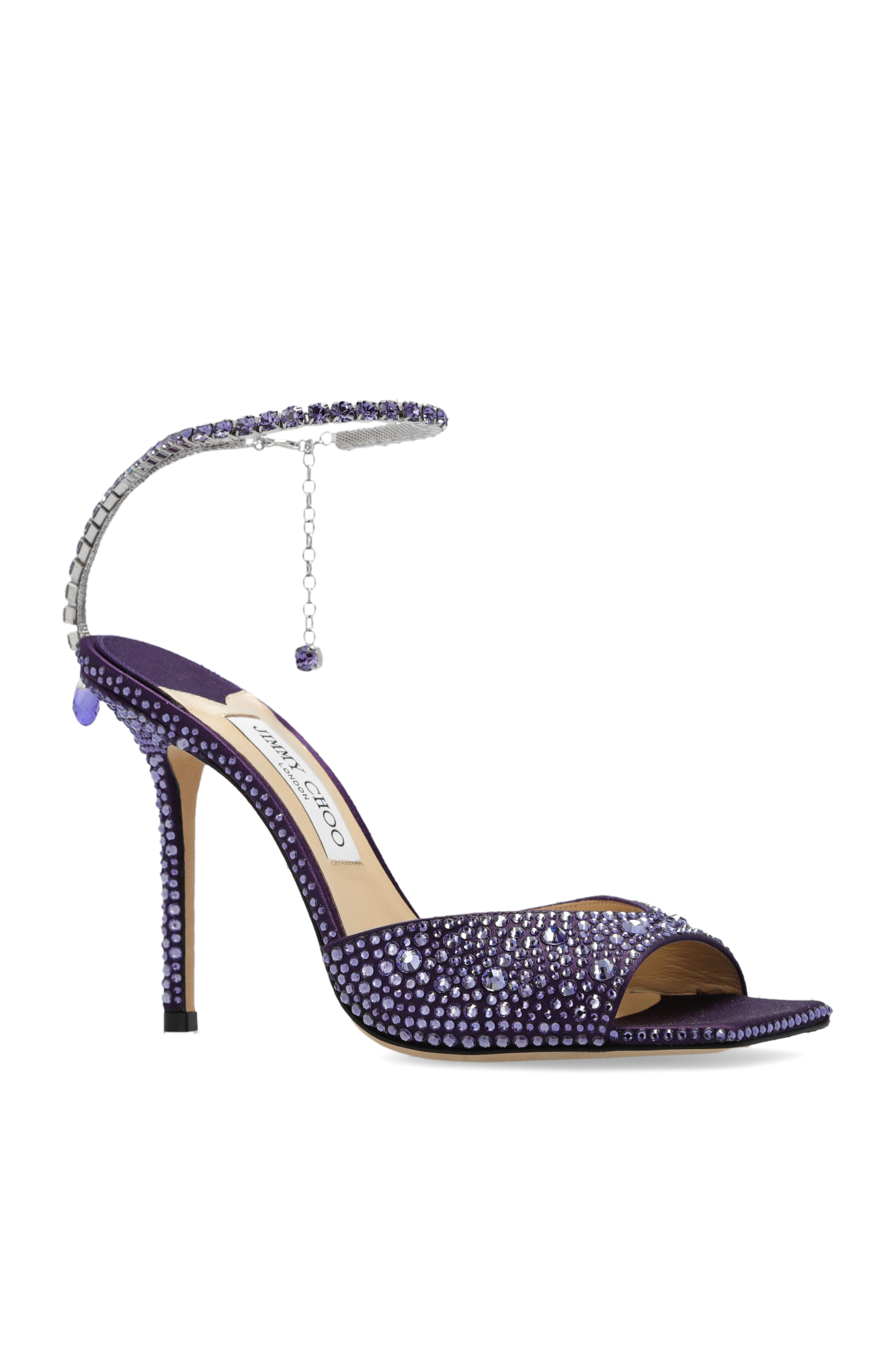 Purple 'Saeda' heeled sandals Jimmy Choo - Strappy Wedge